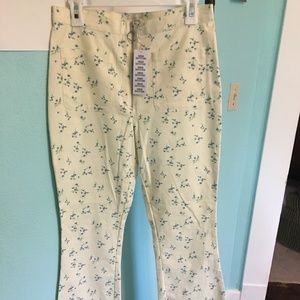 Urban Outfitters Floral Flare Pant